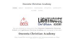 Desktop Screenshot of occseagles.org